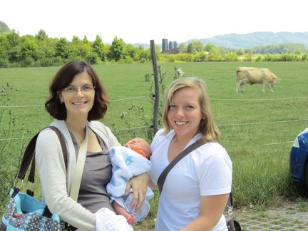 1 Erynn Greta Anna and the Swiss Cow